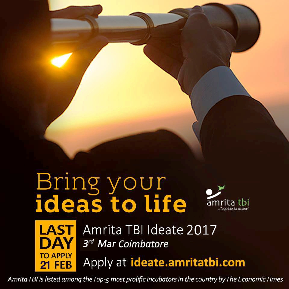 Amrita TBI Ideate 2017